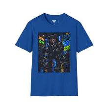 Load image into Gallery viewer, Bear Beast Mode T‑Shirt — "No Pain No Gain" Neon Fitness Graphic Tee