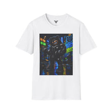 Load image into Gallery viewer, Bear Beast Mode T‑Shirt — "No Pain No Gain" Neon Fitness Graphic Tee