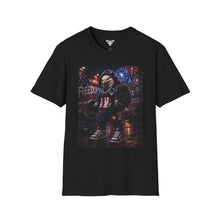 Load image into Gallery viewer, Fourth of July T-Shirt — Patriotic Bald Eagle Hoodie Design