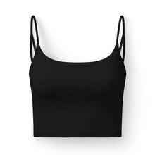 Cargar imagen en el visor de la galería, Women's Luxe Bra — Seamless Strappy Crop Top Bralette