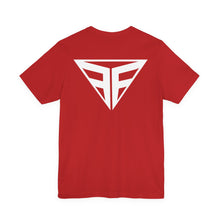 Load image into Gallery viewer, Triangle Monogram Tee — Bold Geometric Logo T-Shirt