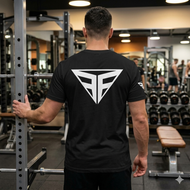 Geometric Shield Logo T-Shirt