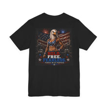 Load image into Gallery viewer, Fourth of July  — Patriotic American Flag T‑Shirt