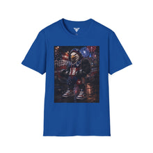 Load image into Gallery viewer, Fourth of July T-Shirt — Patriotic Bald Eagle Hoodie Design