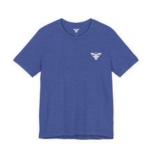 Load image into Gallery viewer, Triangle Monogram Tee — Bold Geometric Logo T-Shirt