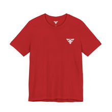 Load image into Gallery viewer, Triangle Monogram Tee — Bold Geometric Logo T-Shirt