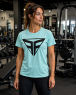Geometric Triangle Logo T-Shirt