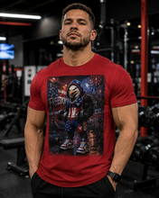 Load image into Gallery viewer, Fourth of July T-Shirt — Patriotic Bald Eagle Hoodie Design